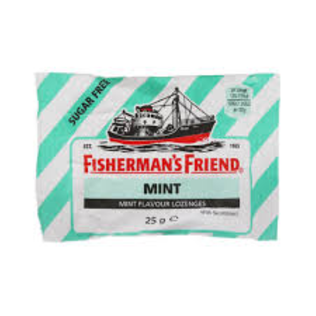 FISHERMAN'S FRIEND MINT SUGAR FREE 25G